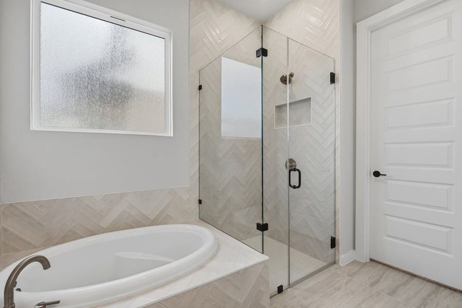 Furnished interior view inside a new home in Arbor Collection at Heritage, Dripping Springs (Image 16).