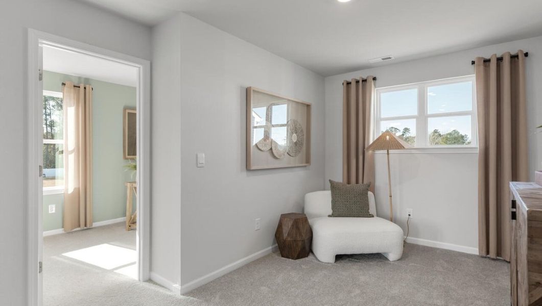 Furnished interior view inside a new home in The Willows at Blake Farm, Wilmington (Image 20).