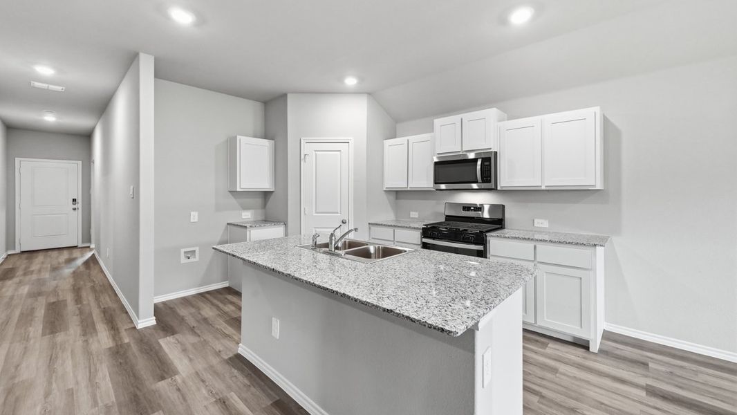 Representative furnished interior of a home built from the Easton by D.R. Horton in Rock Creek West, Fort Worth (Image 4).