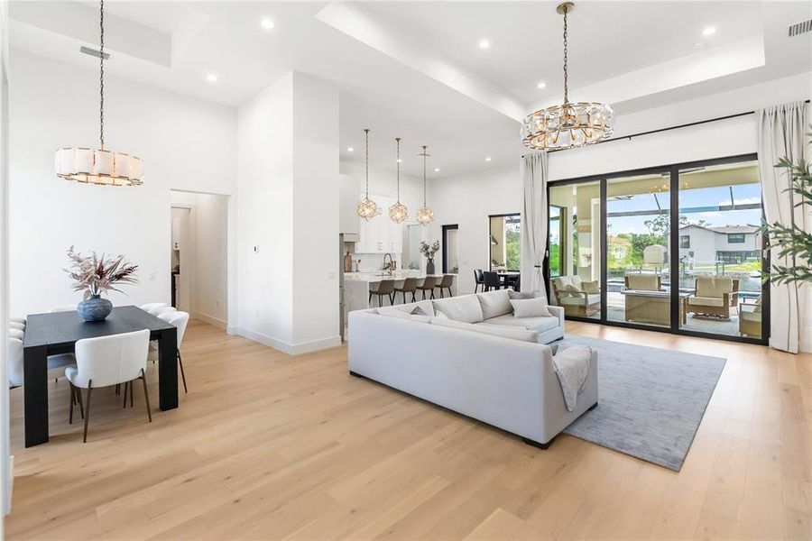 Furnished interior view inside a new home in , Port Charlotte (Image 13).