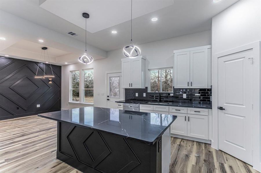 Furnished interior view inside a new home in , Malakoff (Image 6).