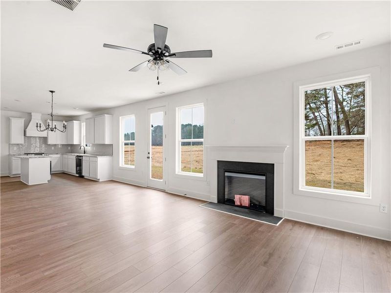 Spacious, unfurnished interior of a new home in , Mansfield (Image 15).