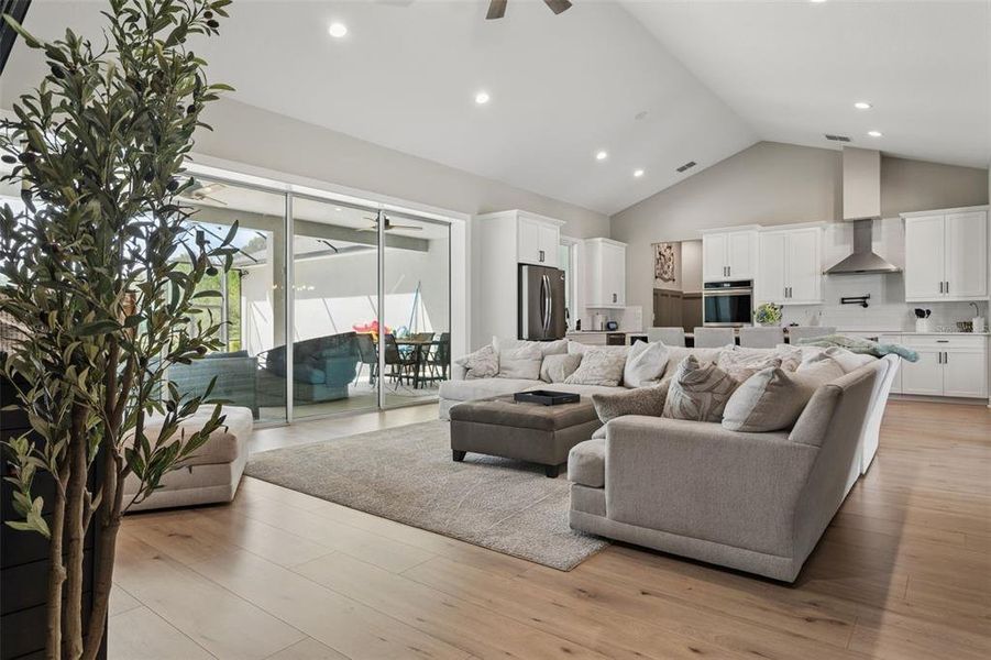 Furnished interior view inside a new home in , Wesley Chapel (Image 19).