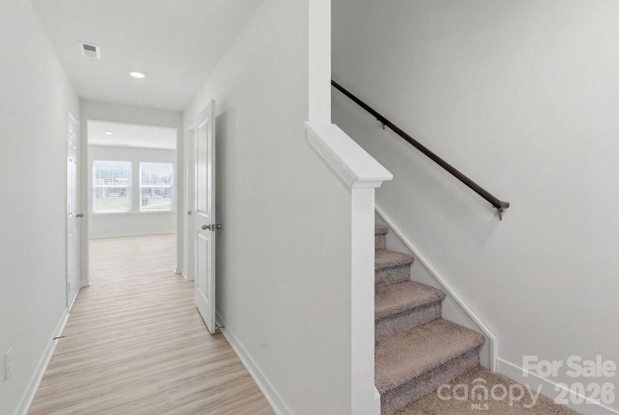 Spacious, unfurnished interior of a new home in Huffman Ridge, Hickory (Image 16).