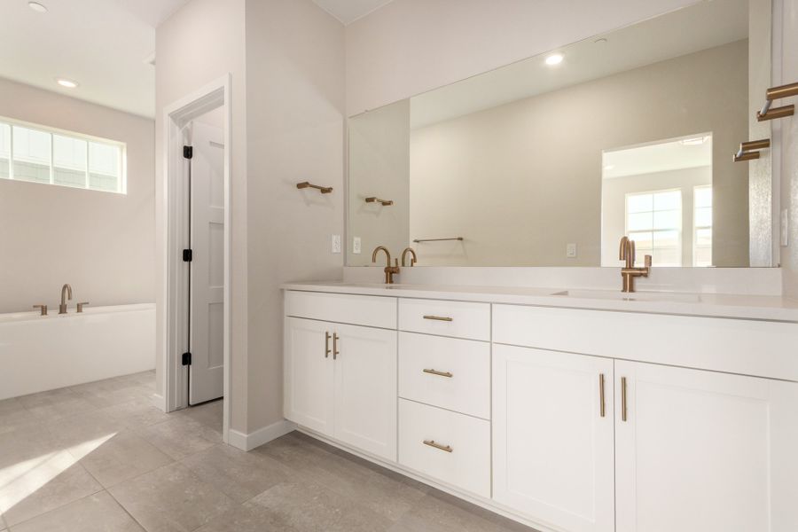 Furnished interior view inside a new home in Westerly, Erie (Image 15). Furnished interior view inside a new home in Westerly, Erie (Image 15).