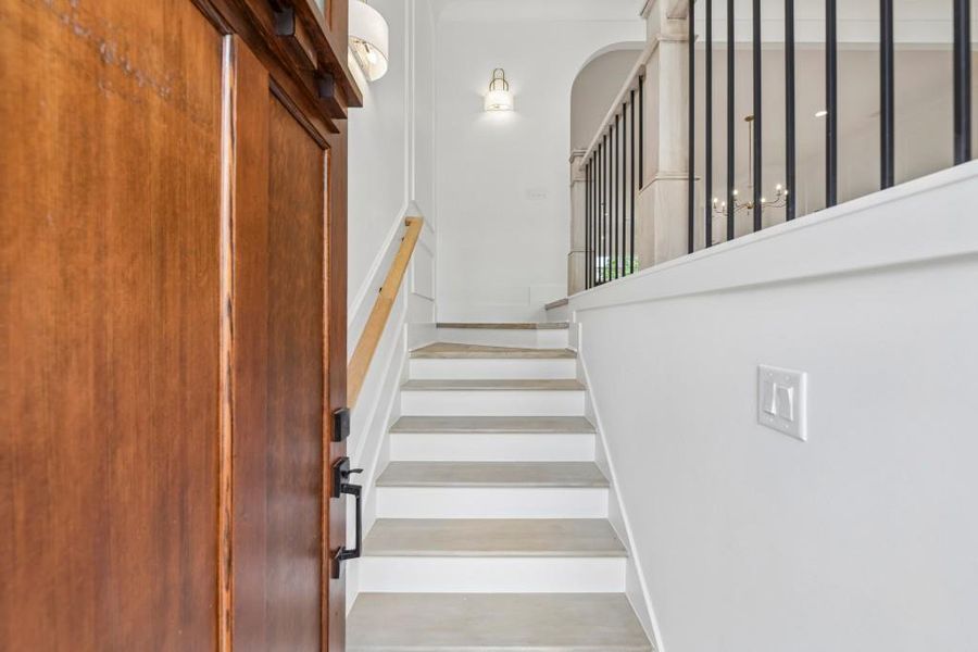 Spacious, unfurnished interior of a new home in Skyview On Broad, Sugar Hill (Image 21).