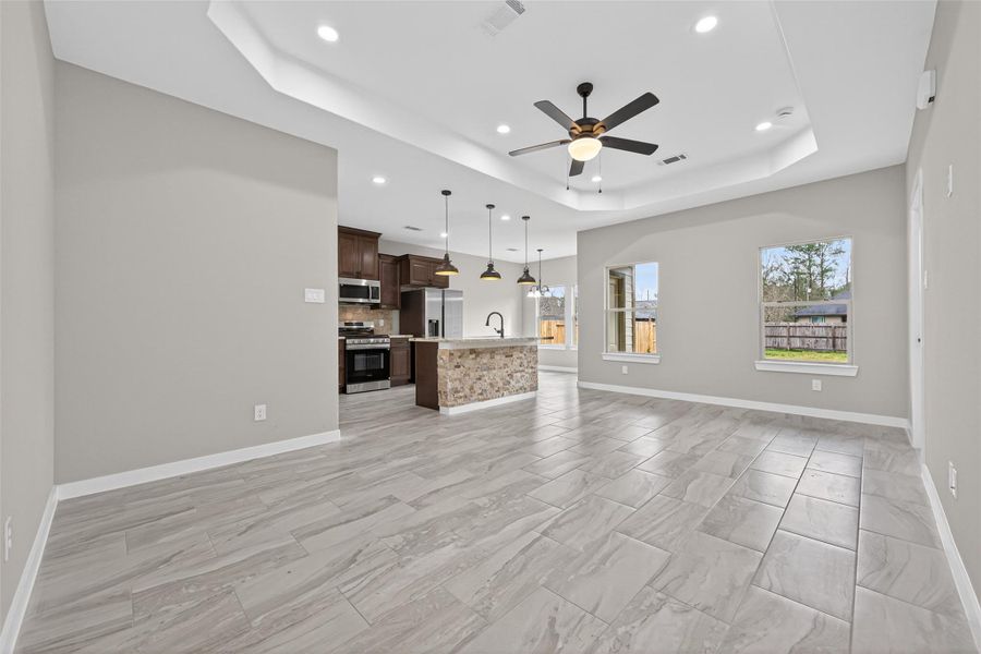 Spacious, unfurnished interior of a new home in , Cleveland (Image 16).
