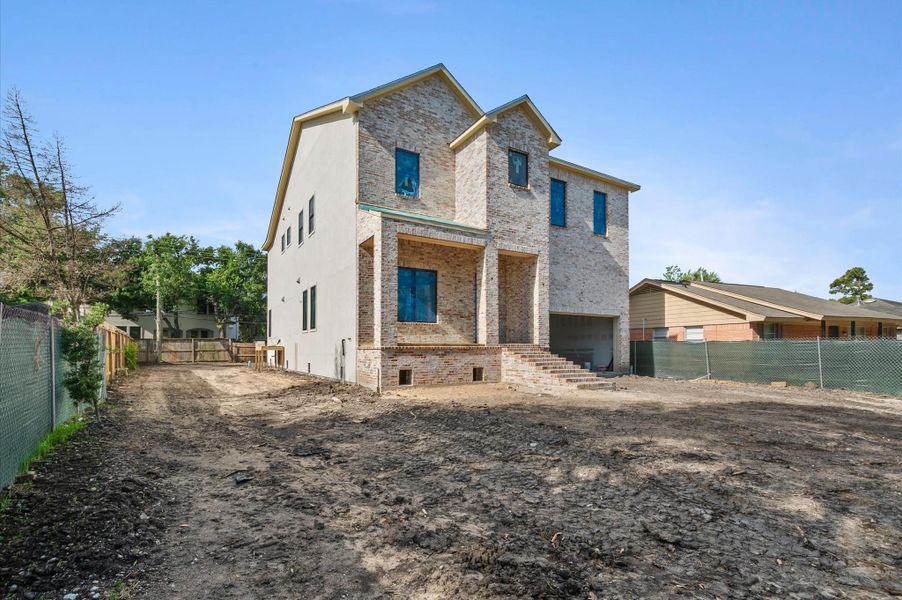 In-progress construction of a new home in , Houston, TX (Image 22).