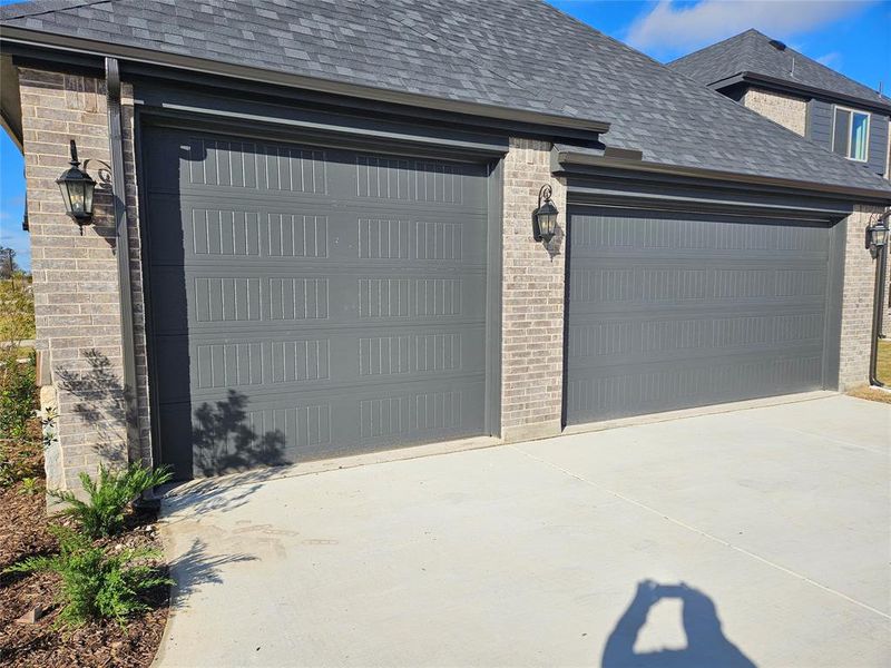 Exterior details and patio area of a home in Corner Stone Ranch, Howe (Image 20).