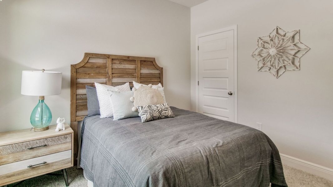 Furnished interior view inside a new home in Ashton Park Phase III, Freeport (Image 29).