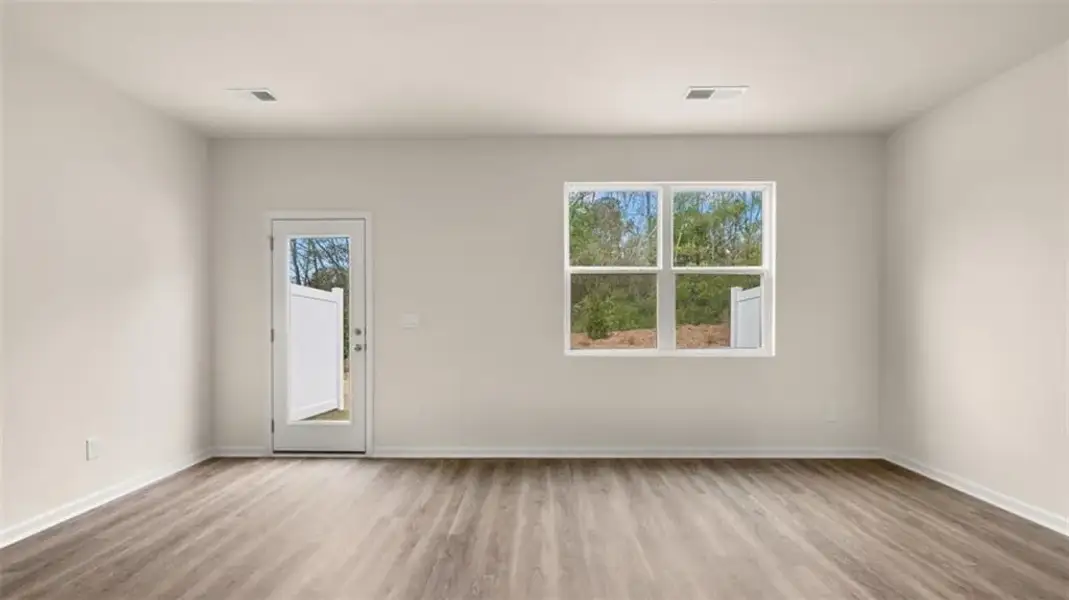 Spacious, unfurnished interior of a new home in The Gables at Agricultural Village, Perry (Image 12).