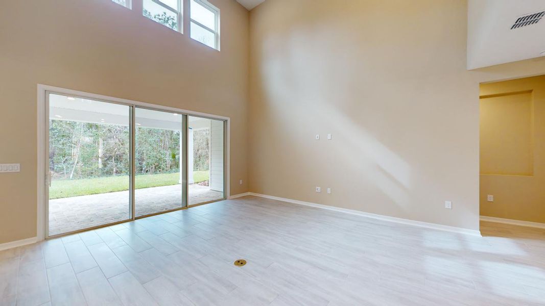 Representative unfurnished interior of a home built from the Barbuda by Taylor Morrison in Headwaters at Lofton Creek, Yulee (Image 20).
