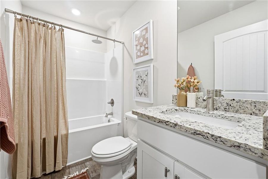 Furnished interior view inside a new home in Concord Oaks, Powder Springs (Image 4).
