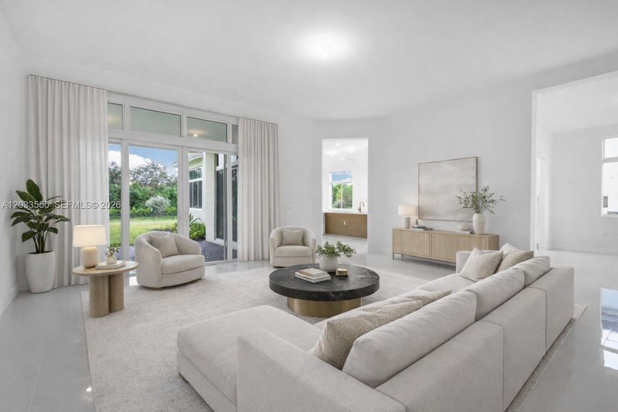 AI staging of Living Room AI staging of Living Room