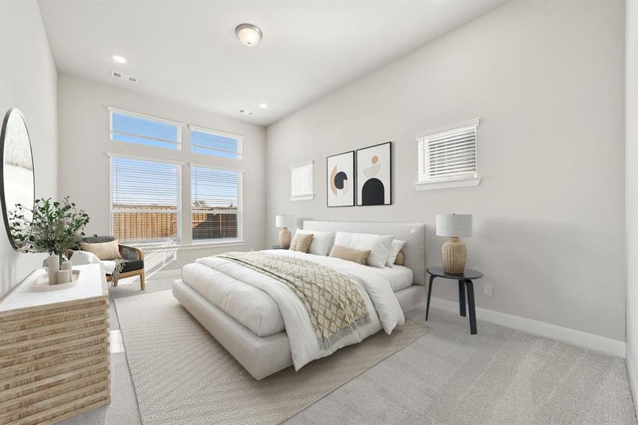 Furnished interior view inside a new home in Mantua Point Classics, Van Alstyne (Image 5). Furnished interior view inside a new home in Mantua Point Classics, Van Alstyne (Image 5).