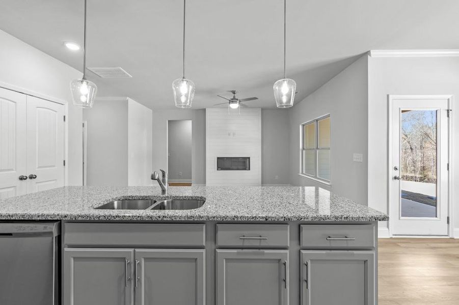 Furnished interior view inside a new home in , Homer (Image 10).