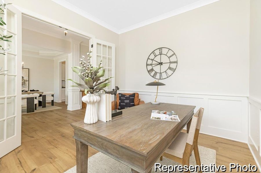 Furnished interior view inside a new home in , Ridgeville (Image 23).