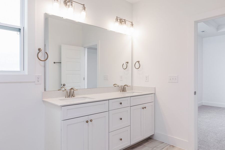 Furnished interior view inside a new home in High Grove Oaks, Fuquay Varina (Image 10).