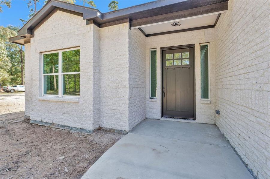 So excited to show you what is behind this Stunning front door!