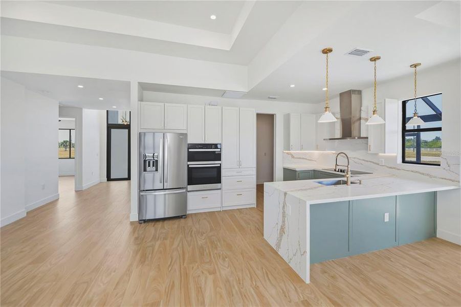 Furnished interior view inside a new home in , Placida (Image 11).