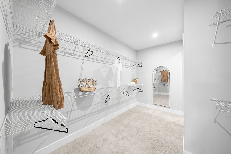 Representative unfurnished interior of a home built from the Ivy by Fischer Homes in Pickens Bluff, Dallas (Image 22).