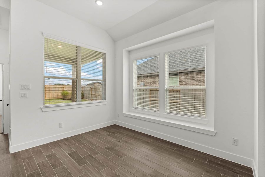Spacious, unfurnished interior of a new home in Mulberry Farms, Santa Fe (Image 14). Spacious, unfurnished interior of a new home in Mulberry Farms, Santa Fe (Image 14).