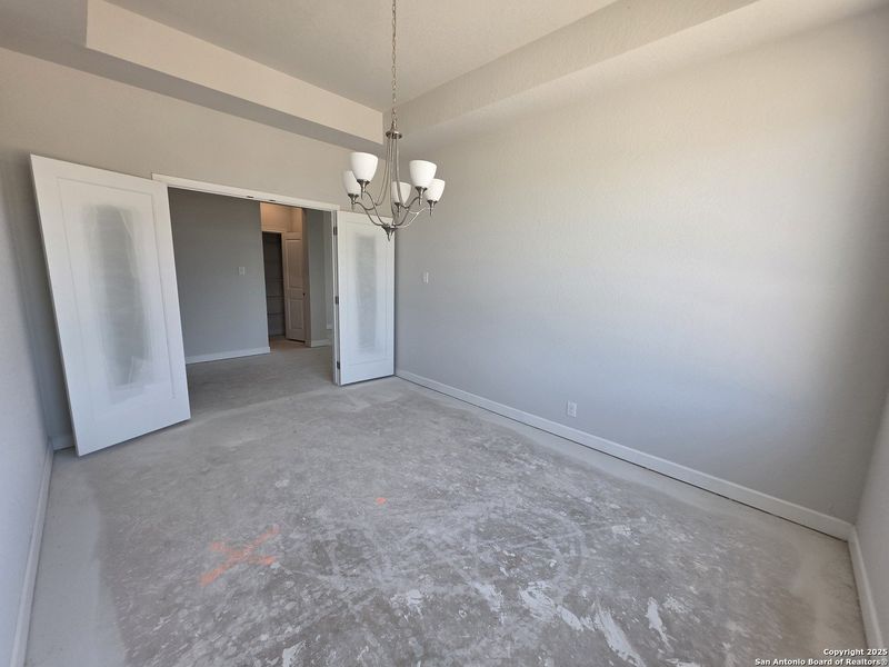 Spacious, unfurnished interior of a new home in The Heights at Saddlebrook Ranch 60's, Schertz (Image 20).