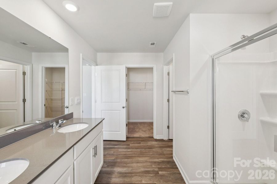 Furnished interior view inside a new home in Cline Village, Conover (Image 2). Furnished interior view inside a new home in Cline Village, Conover (Image 2).