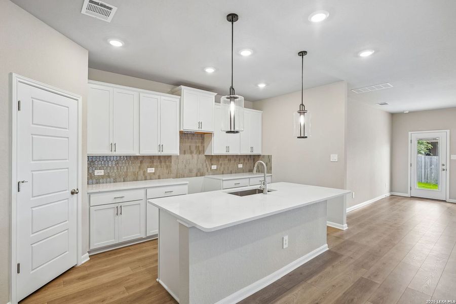 Furnished interior view inside a new home in Arcadia Ridge - Premier Series, San Antonio (Image 18).