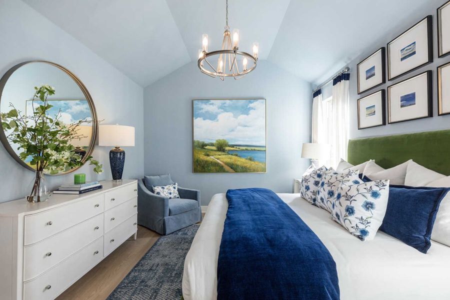 Representative Primary Bedroom - some options shown Representative Primary Bedroom - some options shown