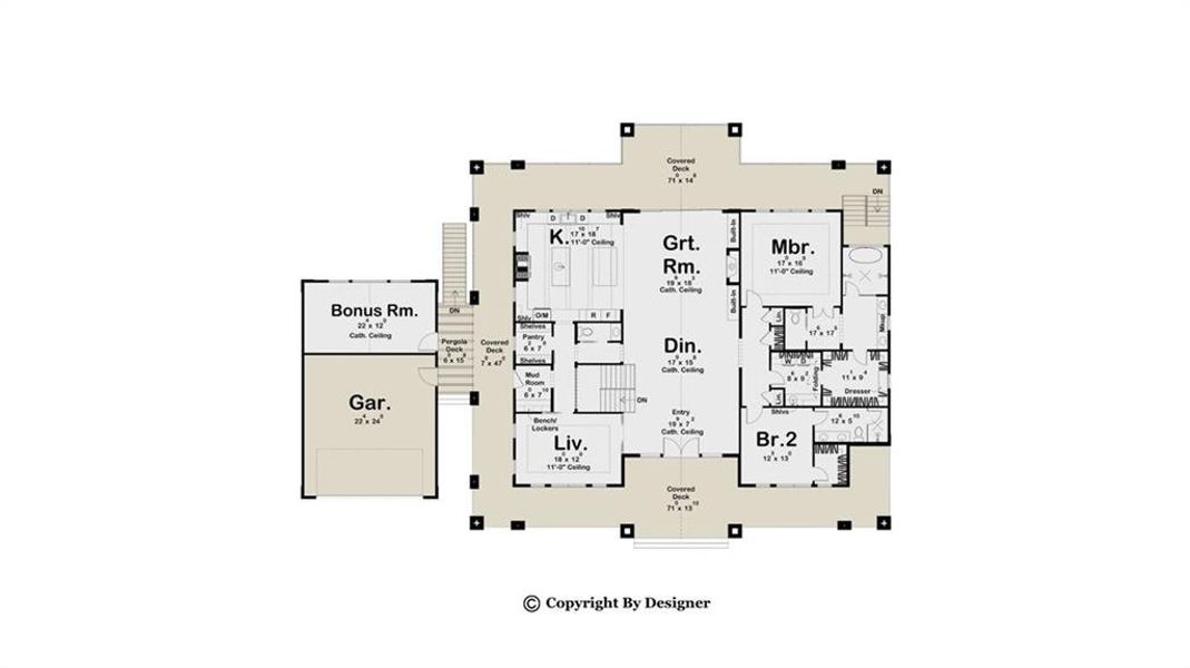 2D floor plan layout of this home in , Jasper, GA (Image 4).