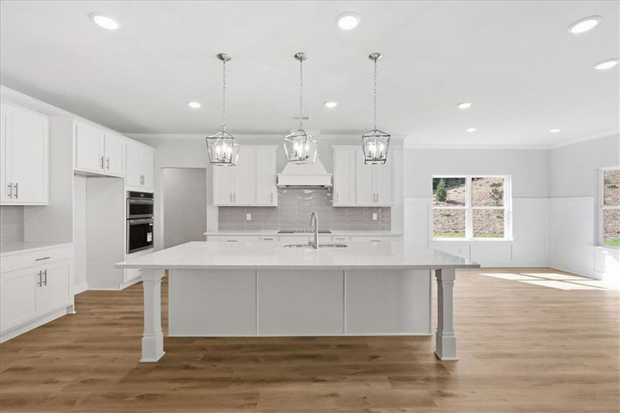 Furnished interior view inside a new home in Bradley Gin, Monroe (Image 39).