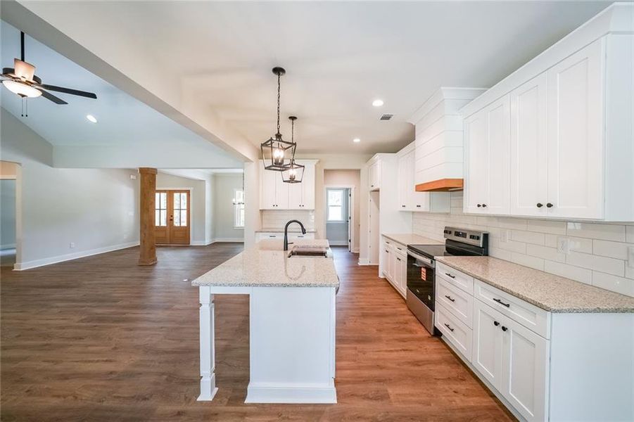 Furnished interior view inside a new home in , Rockmart (Image 5).