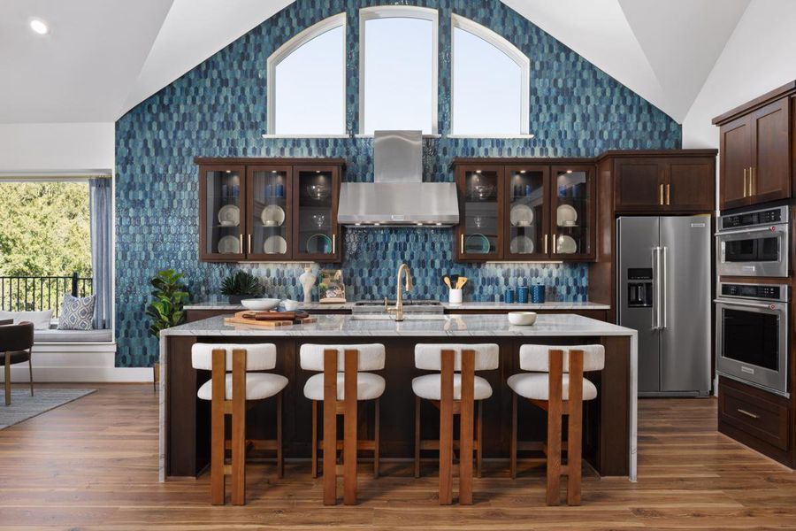 Furnished interior view inside a new home in Creekside at Elevon, Lavon (Image 7).