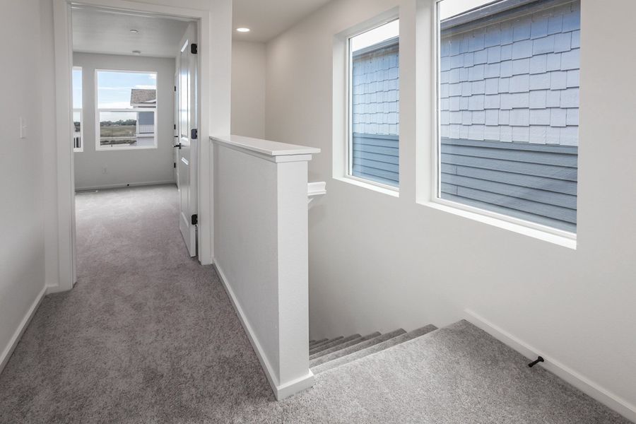 Spacious, unfurnished interior of a new home in Bloom, Fort Collins (Image 24).
