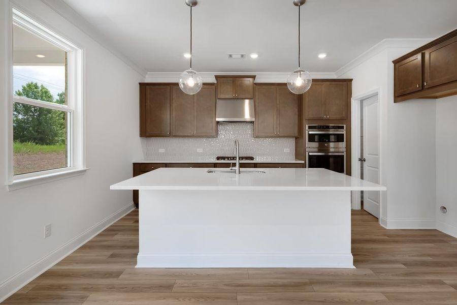 Furnished interior view inside a new home in Auburn Glen, Dacula (Image 10).
