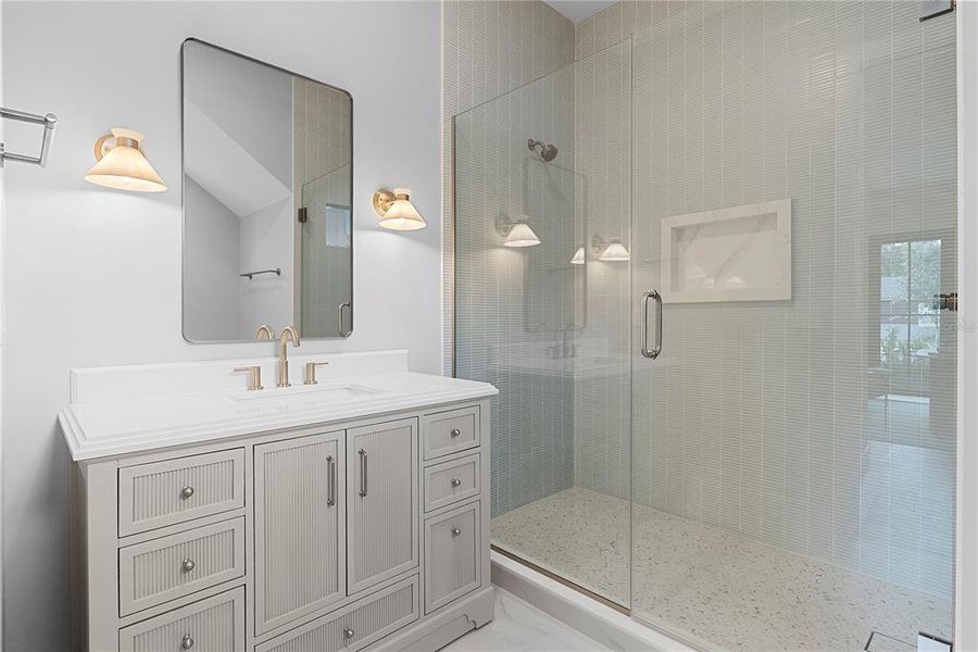 Furnished interior view inside a new home in , Orlando (Image 5).