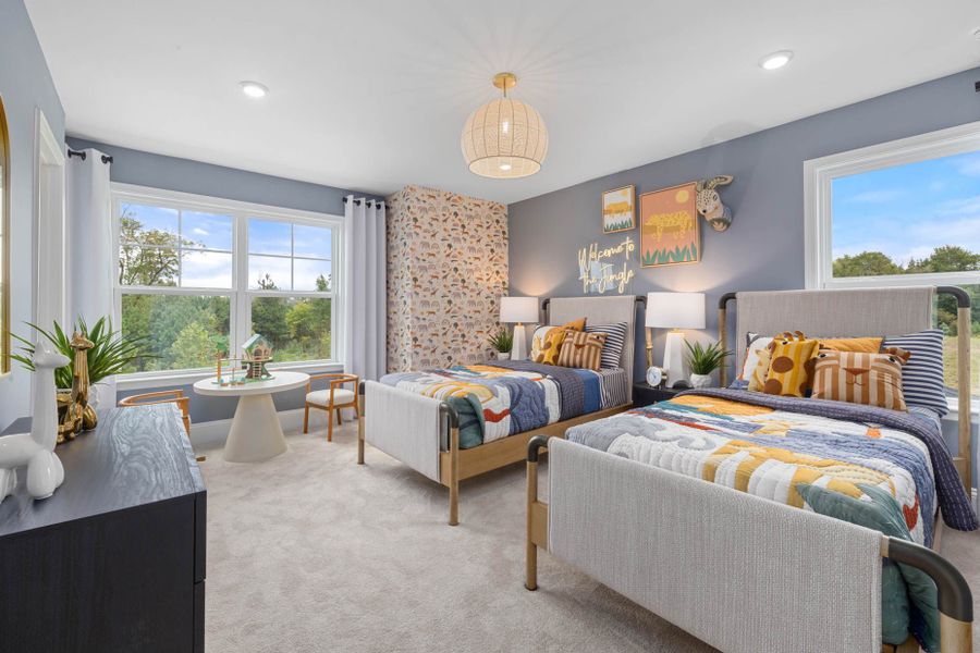 Representative furnished interior of a home built from the Willwood by Pulte Homes in Everbrook, Angier (Image 18).