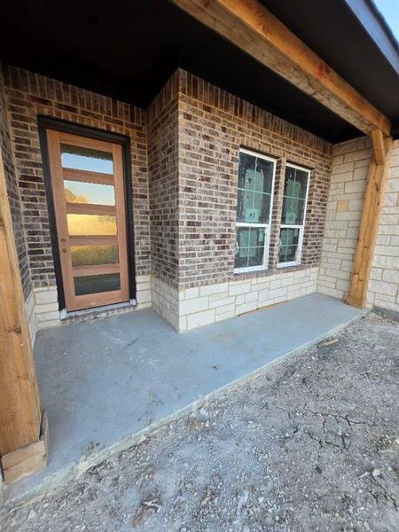 Exterior details and patio area of a home in Hillview Addition, Decatur (Image 3). Exterior details and patio area of a home in Hillview Addition, Decatur (Image 3).