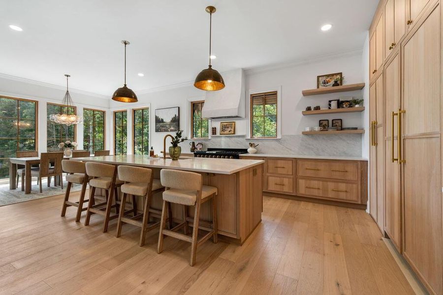 Furnished interior view inside a new home in , Ellijay (Image 47).