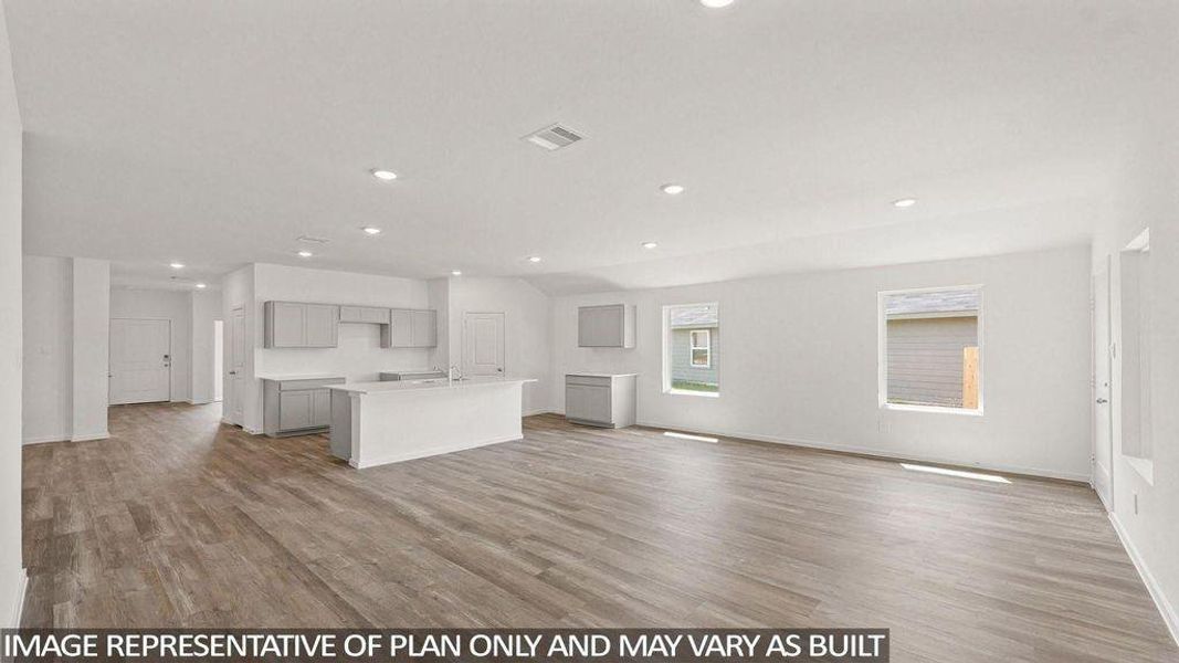 Spacious, unfurnished interior of a new home in New Waverly Station, New Waverly (Image 16).