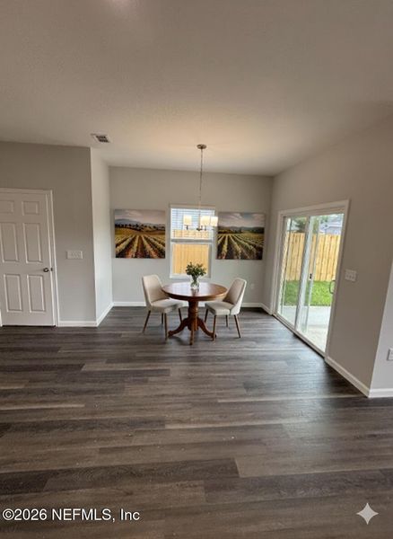 Furnished interior view inside a new home in , Jacksonville (Image 3).