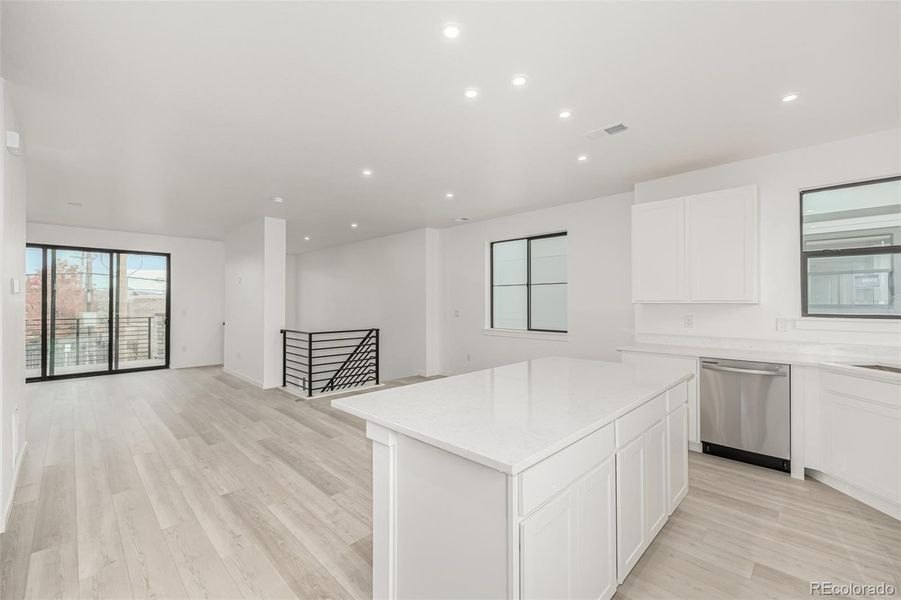 Furnished interior view inside a new home in , Denver (Image 14).