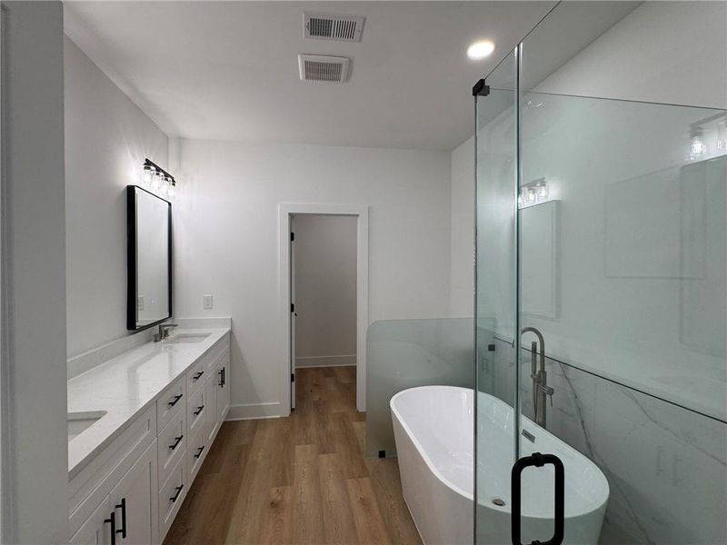 Furnished interior view inside a new home in , Stockbridge (Image 16).