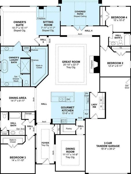 The Margaret floor plan by K. Hovnanian® Homes. 1st Floor shown. *Prices, plans, dimensions, features, specifications, materials, and availability of homes or communities are subject to change without notice or obligation.