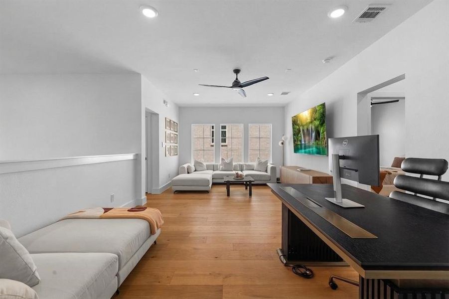 Furnished interior view inside a new home in , Frisco (Image 26).