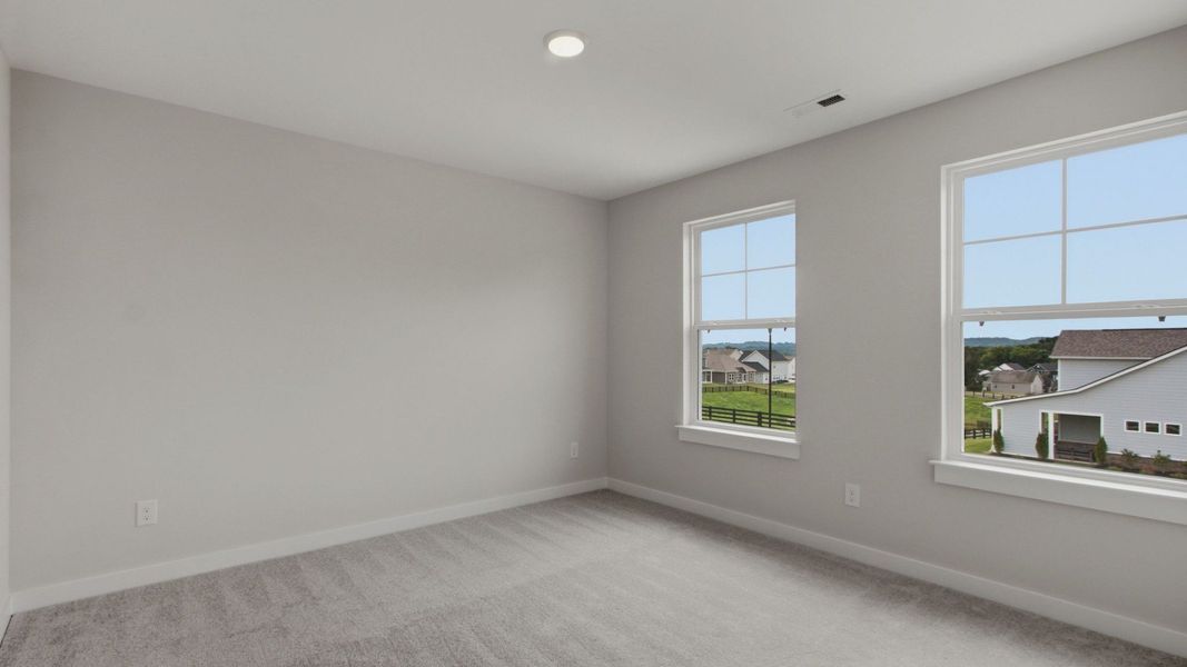 Upstairs secondary bedroom
