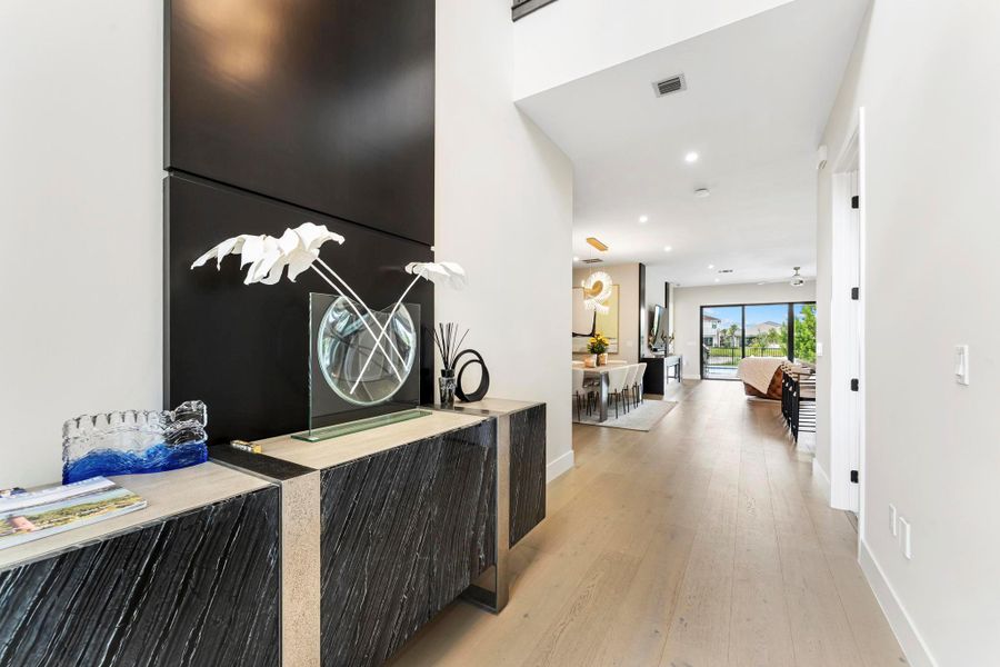 Furnished interior view inside a new home in , Palm Beach Gardens (Image 6).