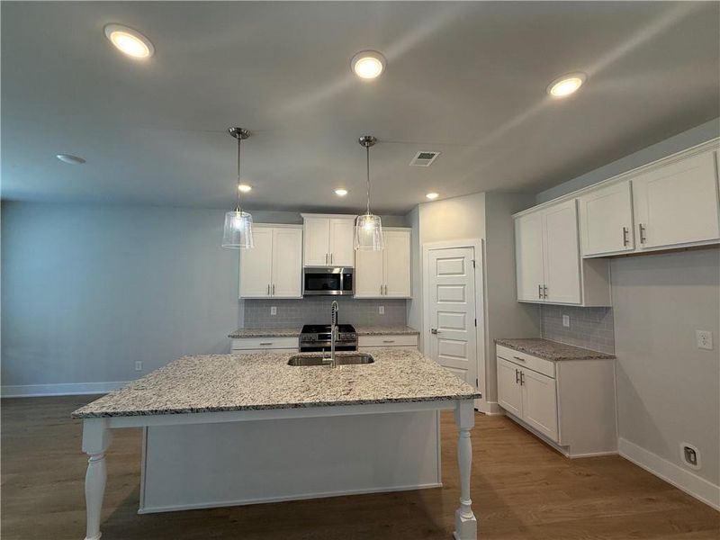 Furnished interior view inside a new home in The Fairways at Mirror Lake, Villa Rica (Image 4).