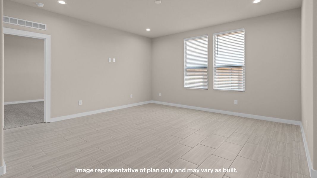 Spacious, unfurnished interior of a new home in Homestead at Parks Bell Ranch, Odessa (Image 13).